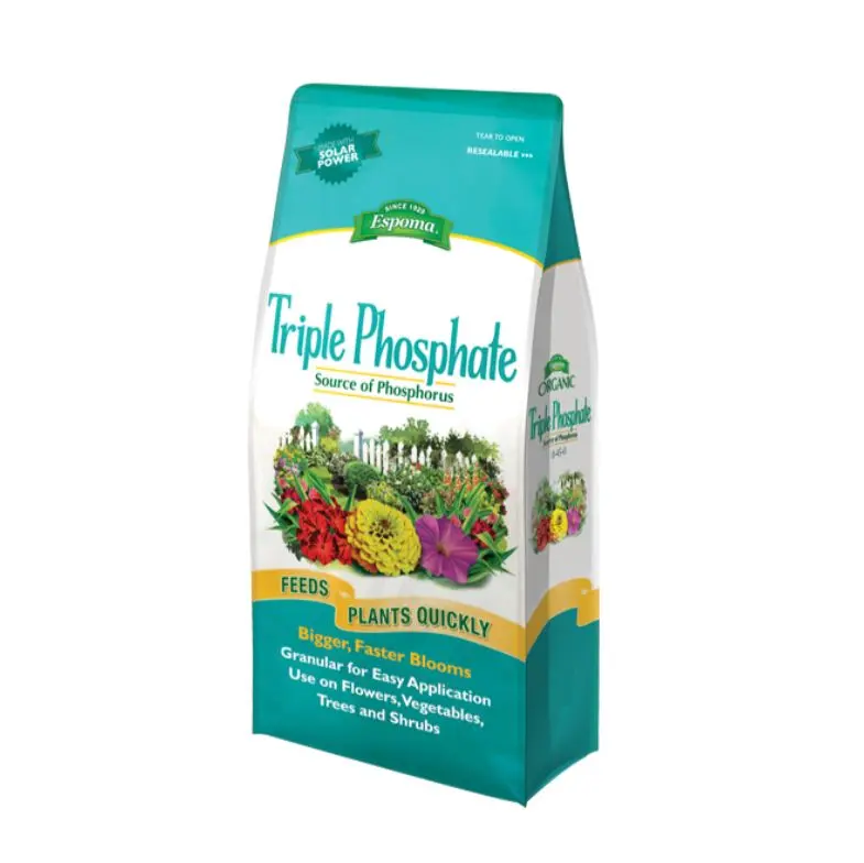 Espoma Triple Phosphate for Planting and Gardening - Organic Granular Fertilizer for Flowers Vegetables Trees and Shrubs