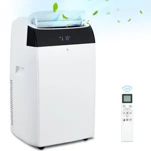 14000 BTU Portable Air Conditioner, 3-in-1 AC/Dehumidifier/Fan with Remote, Sleep Mode, 750 Sq.Ft