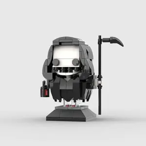 Children's puzzle moc doll building block toy  brickheadz