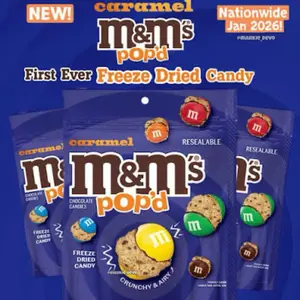M&M Pop'd Chocolate crunchy snack, Cocoa, 5.5Oz