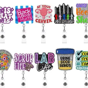 Retractable Badge Reel - LIVE CLAIM