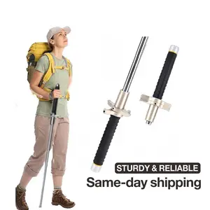 All-Season Telescopic Mountain Climbing Stick - Hiking, Trekking, and Travel for Men, Women, Hikers, Backpackers, and Seniors For Cycling Skiing Fishing Outdoor Activity Construction Sites Farms And Training Fashion Shiesty