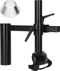 Upgrade Manual Tire Changer Duck Head Kit Manual Tire Changer Machine with Silver Cone Thickened is Sturdy and Durable Easy to Install Easy to Use