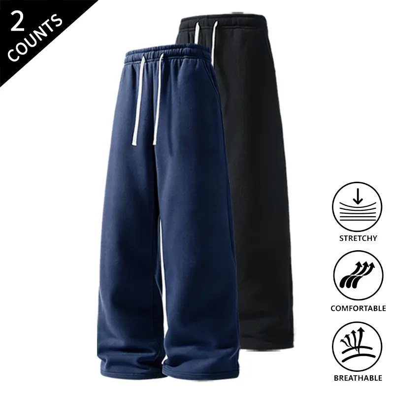 Navy blue + black