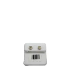 10K Diamond Studs Earrings, Stylish Accessories for Women, Gold Earrings for Women