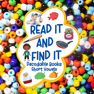 Decodable Books Short Vowels: Read It and Find It! A  Picture Decodable Book for Beginning and Reluctant Readers (Decodable Books ) - Paperback
