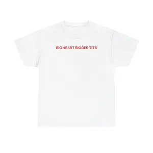 big heart T-shirt