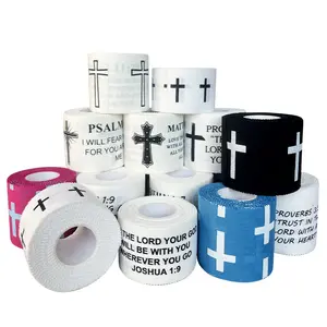 Christian Cotton Athletic Tape Strong Support For Wrist Ankle and Joint Stability During Activity