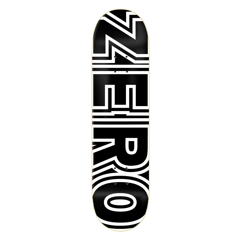 Zero Skateboards Logo Bold Deck 8.25"