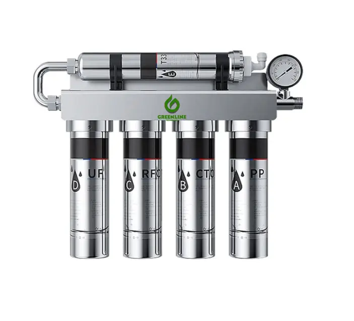 Sistema de Ultrafiltración de agua de acero inoxidable