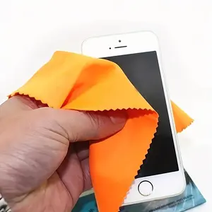 Reusable Microfiber Cleaning Cloths, 10 Pack, for Glasses Camera Lenses Smartphone Screens, Thick Soft No Scent, Random Colors