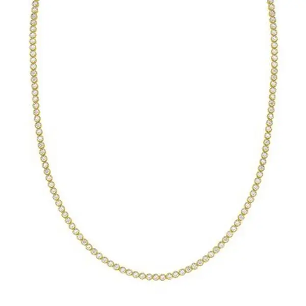 Elegant 14K Gold Diamon'Oro Tennis Bracelet Bracelet