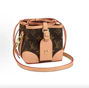 Pre-owned Louis Vuitton Noé Monogram Canvas Drawstring Bucket Shoulder Bag