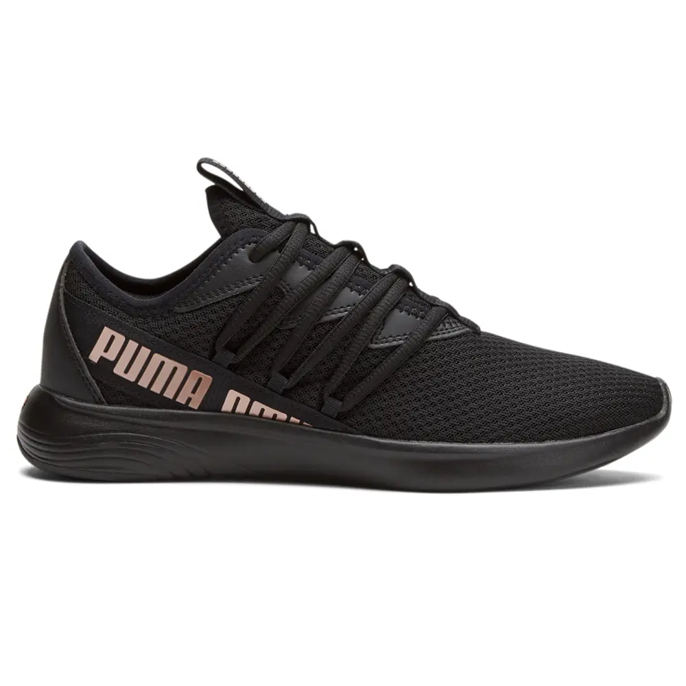 PUMA Womens Star Vital Lace Up Sneakers Shoes Casual - Black PUMA Womens Star Vital Lace Up Sneakers Shoes Casual - Black