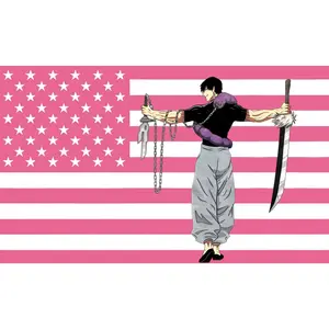 [Best Gift]custom Toji Anime Jujutsu Flag Banner 3x5ft Tapestry Art Wall Decor Bedroom Dorm Room College Man Cave Manga Gifts