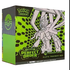 Pokémon Center Elite Trainer Box - Perfect Order ETB Mega Evolution Trading Card Game for Collectors