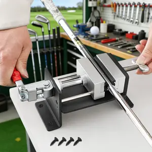Golf Club Grip Replacement Tool Set, Aluminum Golf Grips Golf Workshop Accessories, Easy Installation and Operation