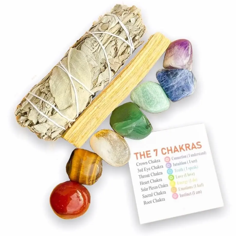 Seven Chakra Smudging Kit