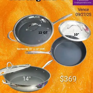 Name Premium 10" & 12" Sartén de 10" y 12" CR 14" Sartén de 10" y 12" CR $369