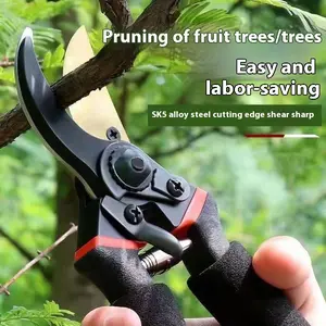 Garden Pruning Shears Stainless Steel Blades, Heavy Duty Garden Bypass Pruning Shears,Tree Trimmers Secateurs, Hand Pruner
