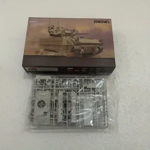 Meng 72-005 1/72 Scale Us Infantry Fighting Vehicle M2a3 Bradley W/ Busk Iii, Detailed Military Model Kit, Collectible Toy for Enthusiasts