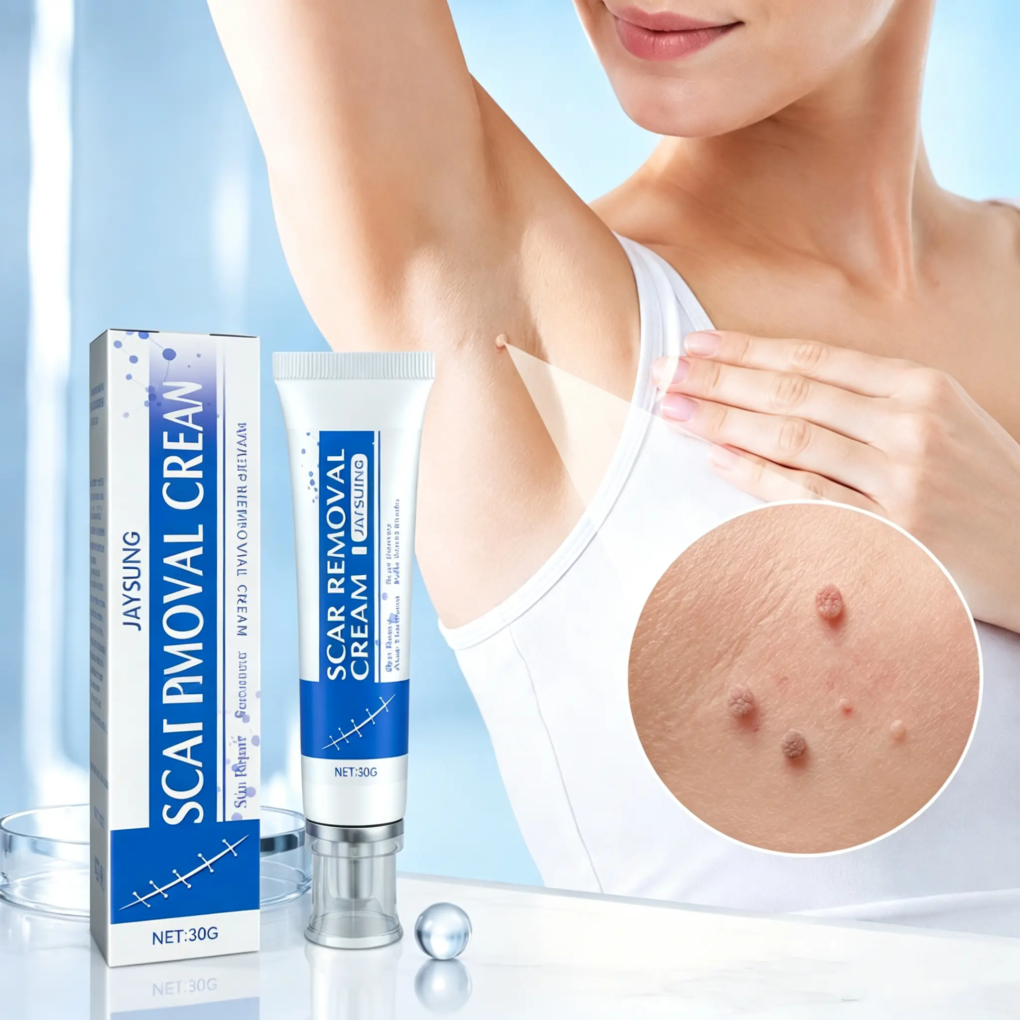 Repair Cream: Gently soothes and repairs troubled skin to restore an even, smooth complexion