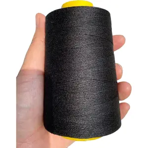 Hair 950 Meters Professional Human Hair Sewing Thread Wig Making Thread Weaving Thread (Black)
