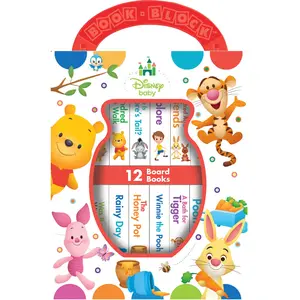 Disney Baby: 12 Board Books -- Pi Kids - Boxed Set