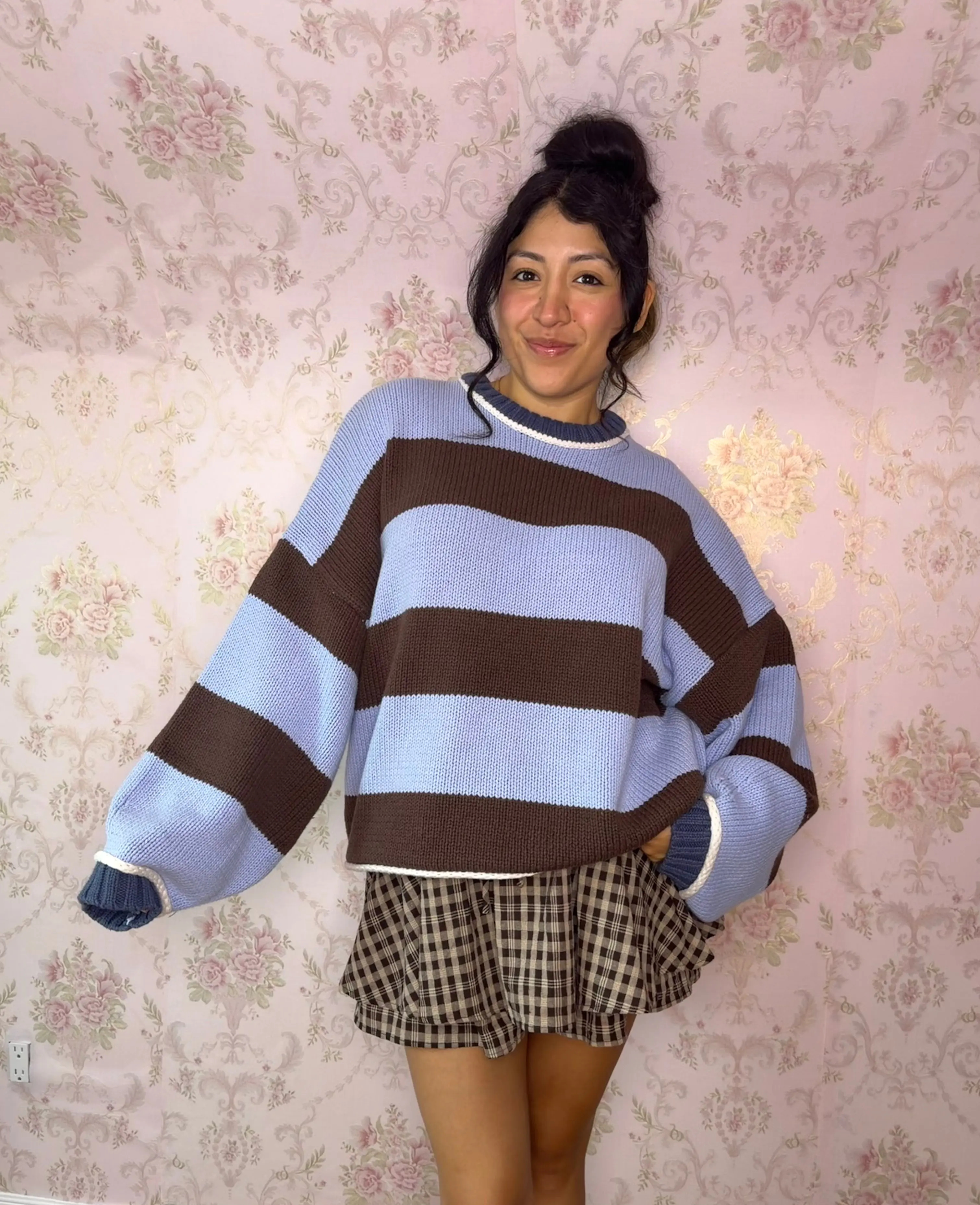 Blueberry Patch Knit Sweater