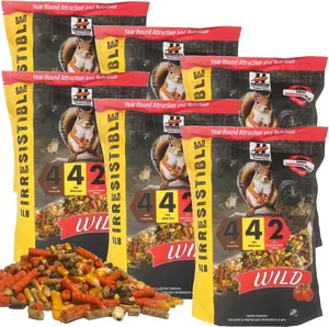 Herron Outdoors Inc Wild 4-4-2 (6 pack) Birds Squirrels Chipmunk Wild Turkeys Feed