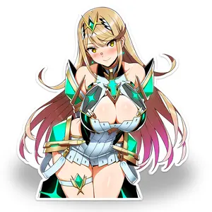 Xenoblade Chronicles 2 Mythra Anime Waifu Die Cut Vinyl Sticker
