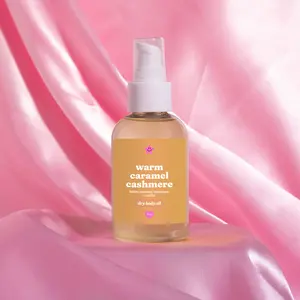 Warm Caramel Body Oil - 4 oz Moisturizing Dry Body Oil with Long Lasting Scent Warm Caramel Body Oil - 4 oz Moisturizing Dry Body Oil with Long Lasting Scent