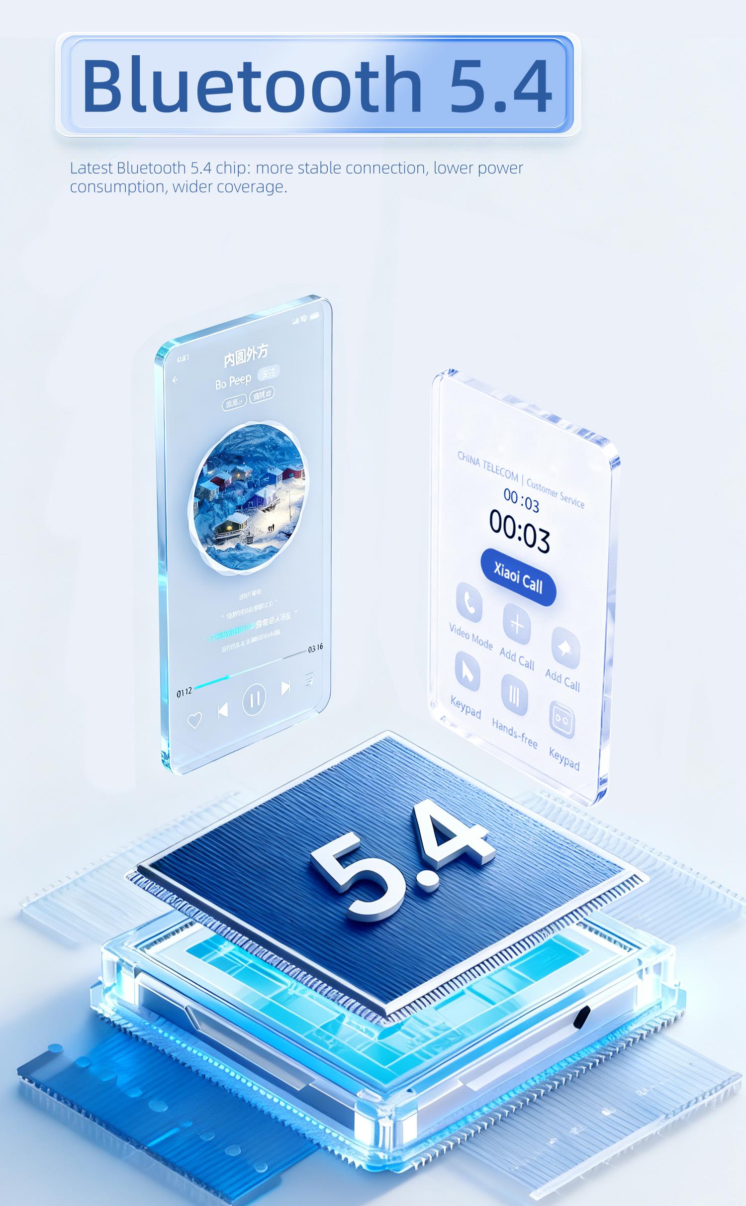 2026 New Smart Glasses 4-level electrochromic sunglasses,Open-Ear Audio,Gifts for Men Women