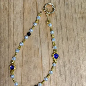 Custom Beaded Phone Chain / Bag Chain / Keychain/ Kindle Chain