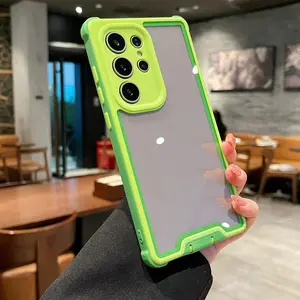 Samsung S24 Ultra Phone Case, Three-In-One Thickened Durable Anti-Drop Transparent Design, Full Coverage Protection for S25/s23 Ultra Models