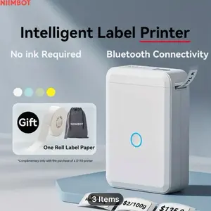 NIIMBOT D110 Wireless  Thermal Label Maker Machine With Label Printer Tag
