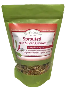 Cherry Pecan Almond Sprouted Nut & Seed Granola