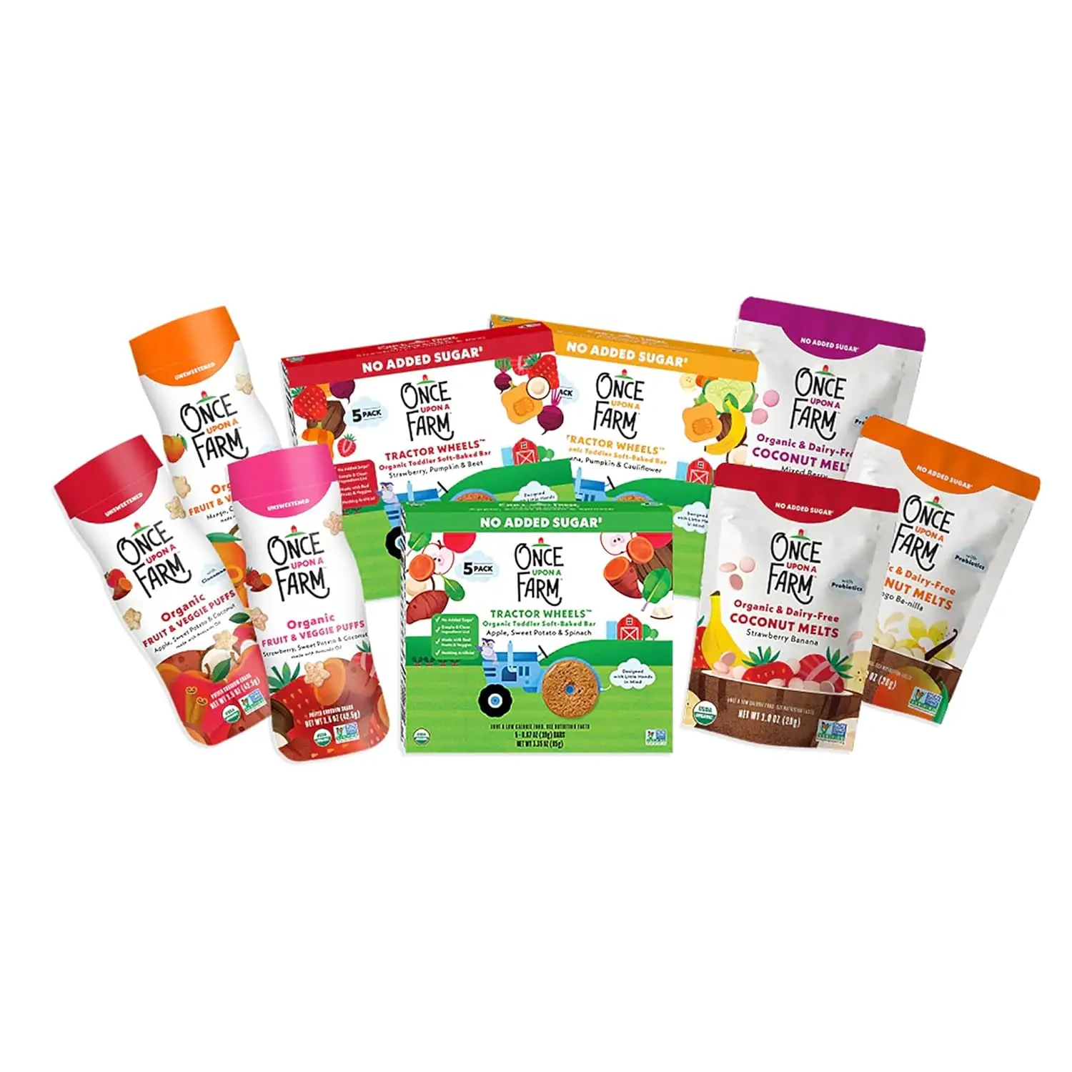 Once Upon A Farm 9ct Snack Sampler Once Upon A Farm 9ct Snack Sampler
