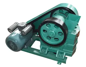 YOKOMA Mini Jaw Crusher Rock Crushing Machine for Concrete Rock Ore Coal Stone Slag Grinder 220V 1.5KW
