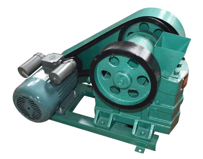 YOKOMA Mini Jaw Crusher Rock Crushing Machine for Concrete Rock Ore Coal Stone Slag Grinder 220V 1.5KW