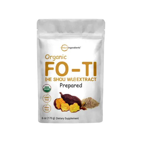 Micro Ingredients Organic Fo-Ti Powder, 6oz