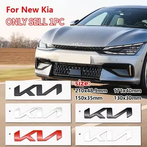 Kia Car Emblem Set, Durable Scratch-Resistant Design, Easy Installation, Exterior Styling Accessory, Enhance Vehicle Appearance