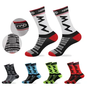 5Pairs Men’s Cycling Sport Socks – Lightweight Moisture-Wicking Bike Riding Socks for Road, MTB, Gym Workouts, and Active Wear