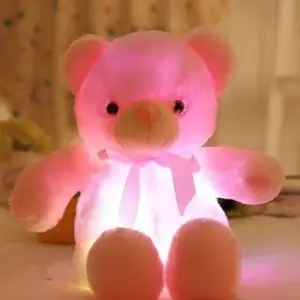 11.8 inch (30 cm) Stuffed Bear - Plush LED Accessory