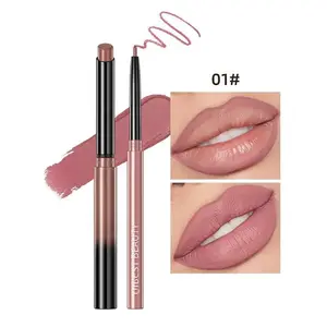 Qibest Matte Lip Pencil Set, Waterproof Long-Lasting Non-Fading Nude Lip Liner for Flawless Makeup, Smudge-Proof Lipstick Essential, Lip Liner Pencils, Lipliner