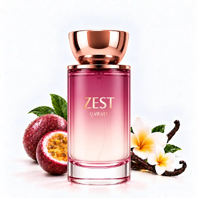 ZEST | Juicy Passion Fruit,Creamy Vanilla & Tropical Floral | Extrait De Parfum 50ml/100ml | 8H+ Long Lasting | Date Night,Daily Wear & Party