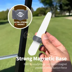 Golf Magnetic Base, Adjustable Golf Magnetic Base, Golf Accessories for Golf, Barbecue, Fishing, Travel & Outdoor Adventure, Golf Alignment Sticks