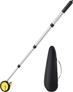Measuring Wheel in ,  Walking Distance Measuring Wheel for Construction Yard Landscaping,  Telescoping Handle with Carry Bag, Roller Counter Measure Range 0-999 ft