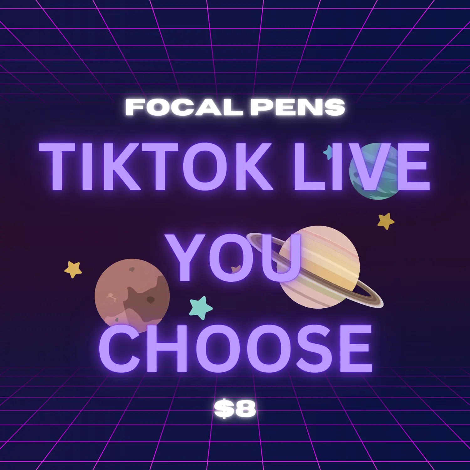 TikTok Live Pen Claim - Focal Pens with Extra Cartridge - Choose Your Pen