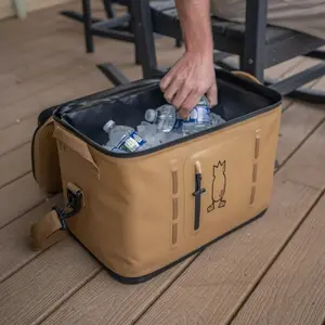 Zippered Waterproof Soft Cooler Durable Insulated Bag Lightweight Insulated Pack